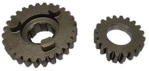 Juego Engranajes de Cambios de 3º Honda CG - Zanella RX 150 -   Motomel Dakar Skua - Corven - Mondial 